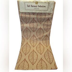 Homewear Fall harvest collection table runner autumn foliage